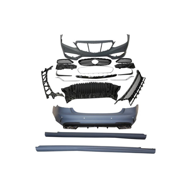 Mercedes W212 2014-15 E63 Style Kit with Sensors