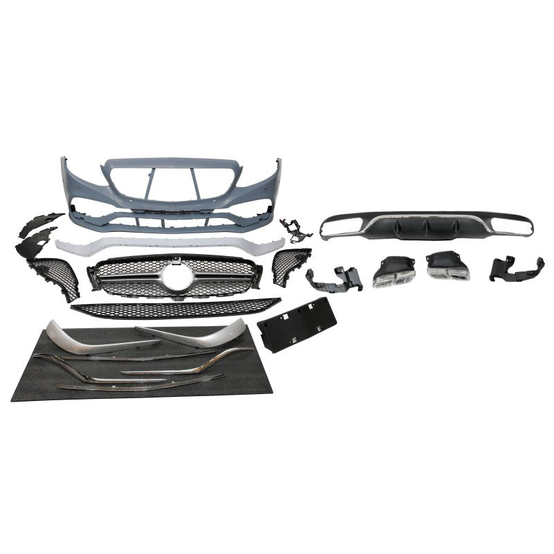 Mercedes W213 4d / SW 2016-19 E63 AMG Style Kit