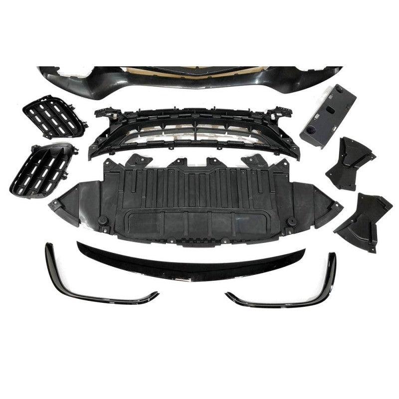 Mercedes W213 4D 2016-19 / C238 E63 AMG Style Front Bumper