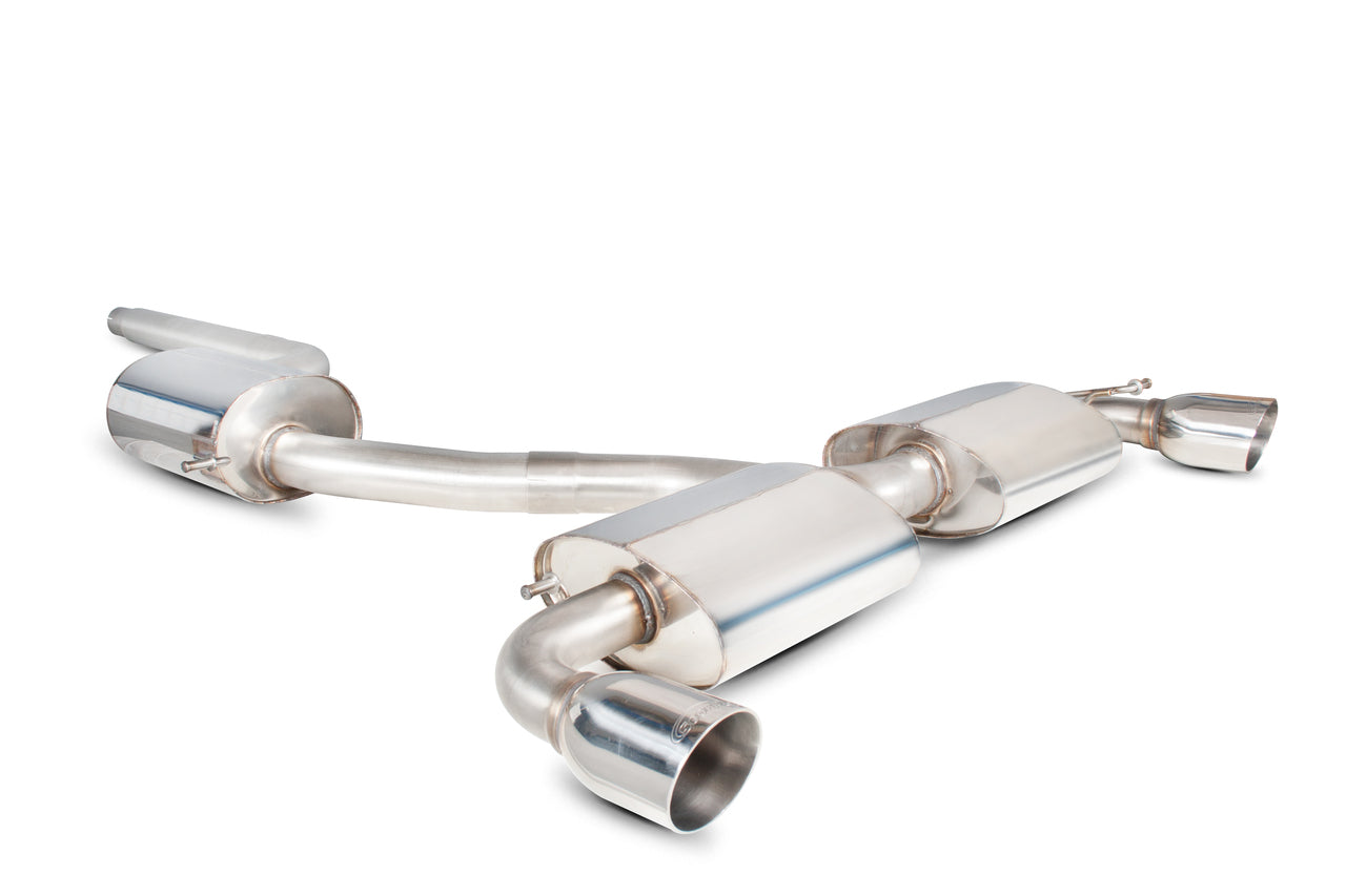 Scorpion Resonated cat-back system - Scirocco R - 2009 - 2017 - SVW041