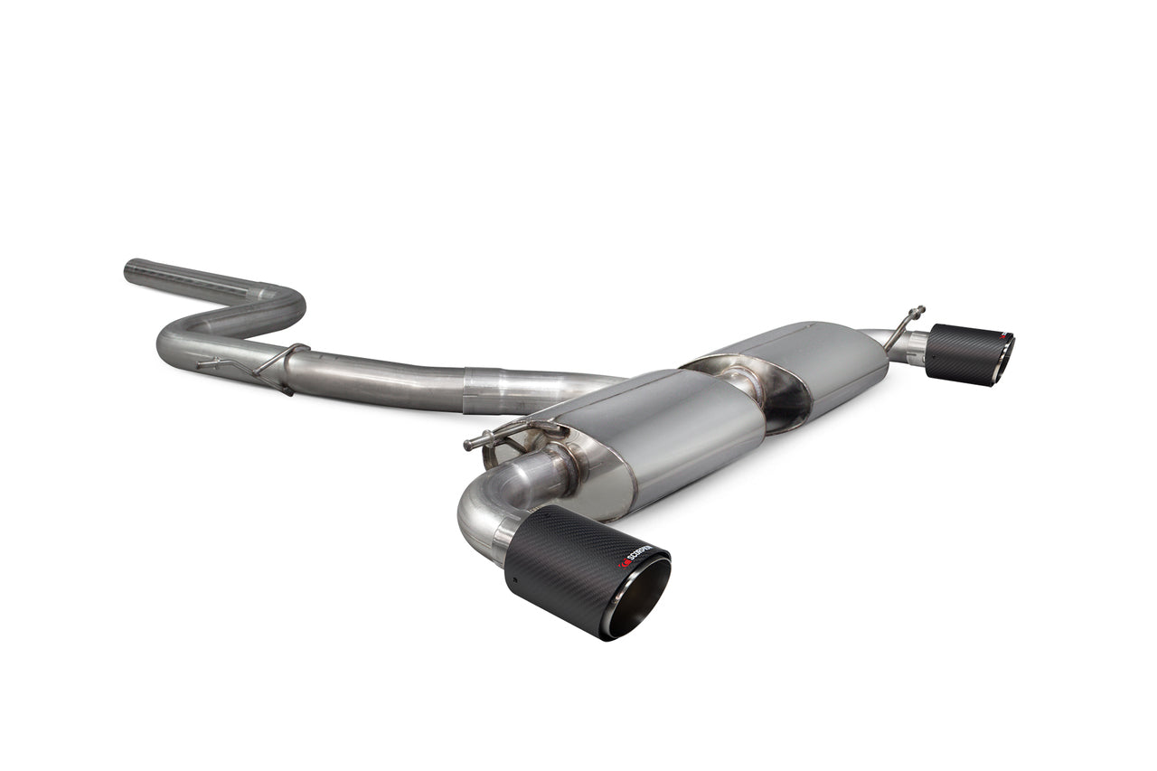 Scorpion Non-resonated cat-back system - Scirocco R - 2009 - 2017 - SVWS041CF