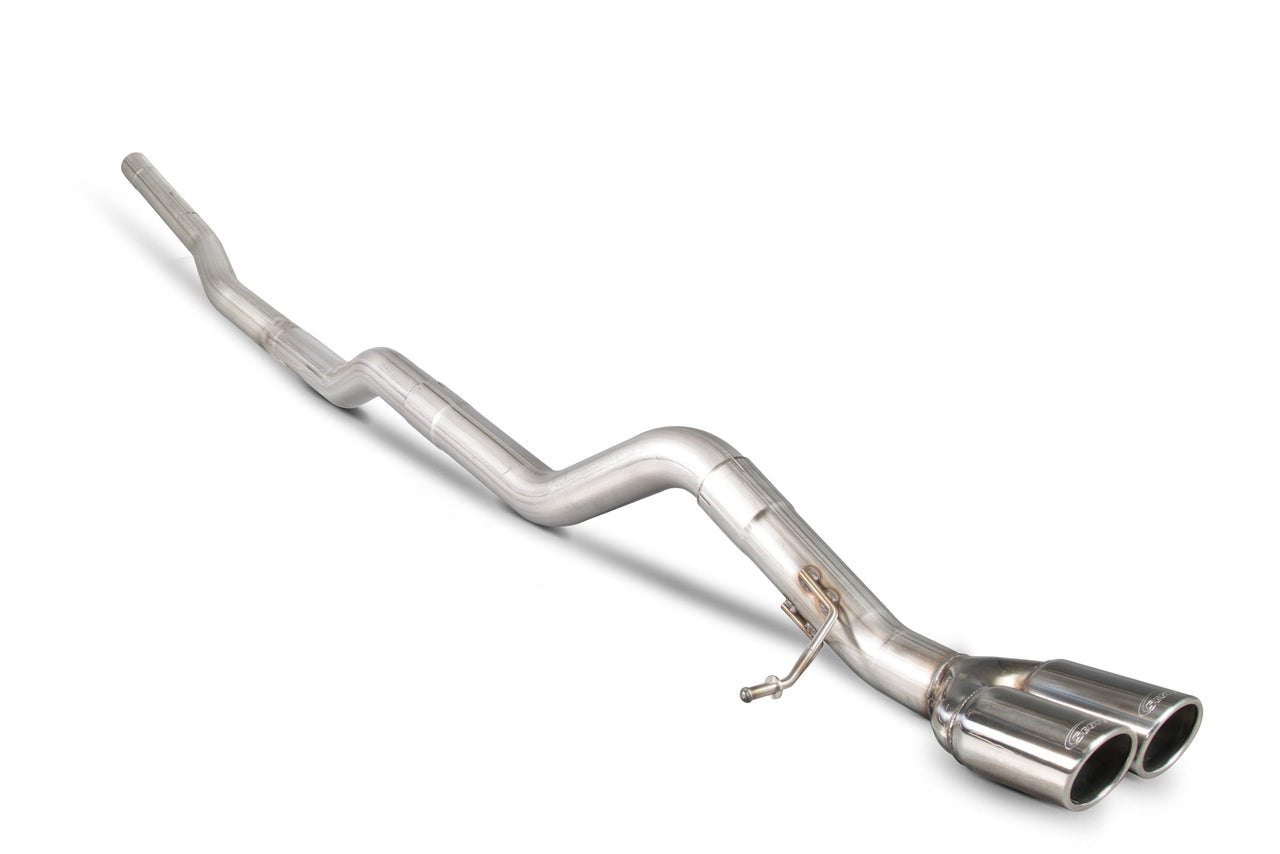 Scorpion Non-resonated cat/DPF-back system - Transporter T5 2.5TDi (03-09) / T5 2.0 (10-15) / T5 & T6 2.0 BiTDi (15-ON) SWB/LWD 2WD - SVWS047