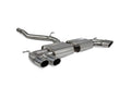 Scorpion Non-res cat-back system Non-valved - Golf R MK7.5 Facelift GPF & Non GPF Models 2017 - 2019 - SVWS055